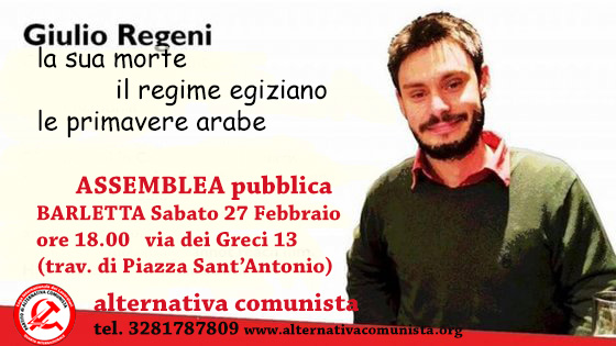 locandina gulio regeni